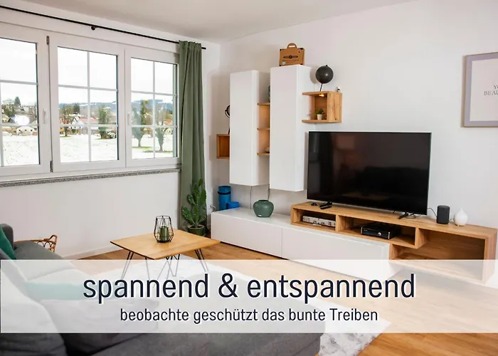 Gemuetlich*stylisch*netflix*blick Ins Gruene* 아파트 린다우